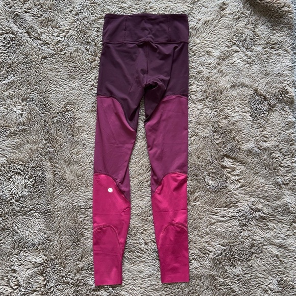 Lululemon Color-block Leggings 4 - Picture 2 of 5